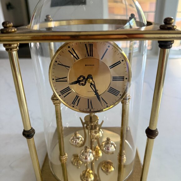 Benchmark Anniversary Mantle Clock - Vintage - Picture 5 of 10